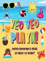 Veo Veo - Playa! ¿Puedes Encontrar el Bikini, la Toalla y el Helado?