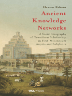 Ancient Knowledge Networks: A Social Geography of Cuneiform Scholarship in First-Millennium Assyria and Babylonia