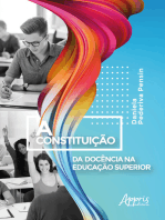 A Constituição da Docência na Educação Superior