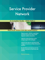 Service Provider Network A Complete Guide - 2020 Edition