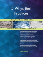 5 Whys Best Practices A Complete Guide - 2020 Edition