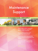 Maintenance Support A Complete Guide - 2020 Edition