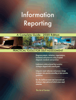 Information Reporting A Complete Guide - 2020 Edition