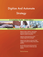 Digitize And Automate Strategy A Complete Guide - 2020 Edition