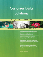 Customer Data Solutions A Complete Guide - 2020 Edition