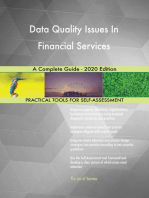 Data Quality Issues In Financial Services A Complete Guide - 2020 Edition