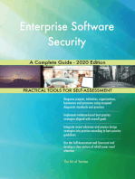 Enterprise Software Security A Complete Guide - 2020 Edition