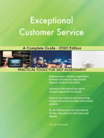 Exceptional Customer Service A Complete Guide - 2020 Edition