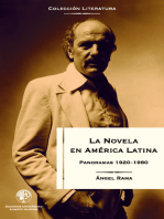 La novela en América Latina: Panoramas 1920-1980: Panoramas 1920 - 1980