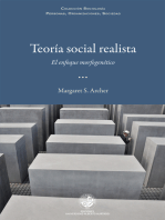 Teoría social realista: En enfoque morfogenético