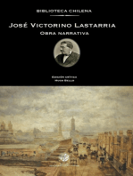 José Victorino Lastarria: Obra narrativa