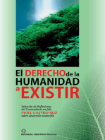 El derecho de la humanidad a existir