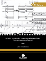 Música académica contemporánea cubana: Catálogo de difusión (1961-1990)