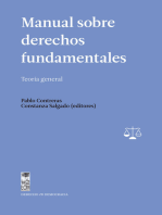 Manual sobre derechos fundamentales: Teoría general