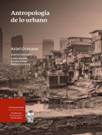 Antropología de lo urbano