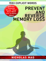 Prevent and Reverse Memory Loss: 1553 Explicit Words