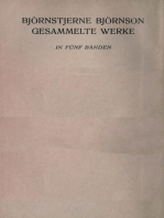 Bjørnstjerne Bjørnson - Gesammelte Werke: Band 1