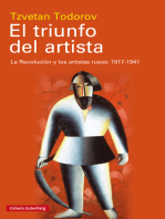 El triunfo del artista: La Revolución y los artistas rusos: 1917-1941