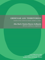 Ordenar los territorios: Perspectivas críticas desde América Latina