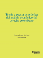 Teoría y puesta en práctica del análisis económico del derecho colombiano