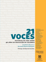 21 Voces. Historias de vida sobre 40 años de educación en Colombia