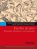 Escribir al otro. Alteridad, literatura y antropología