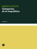 Categorías de lo impolítico