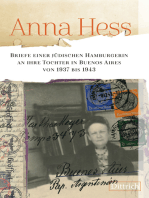 Anna Hess.: Briefe einer jüdischen Hamburgerin an ihre Tochter in Buenos Aires von 1937 bis 1943