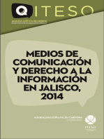 Medios de comunicación y derecho a la información en Jalisco, 2014