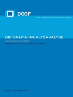 Die Online-Inhaltsanalyse