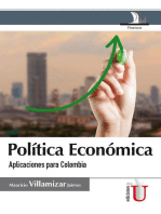 Política económica. Aplicaciones para Colombia