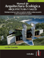 Manual de arquitectura ecológica: arquitectura y salud: Metodología de diseño para realizar una arquitectura saludable y ecológica que garantice la salud y la longevidad de sus ocupantes