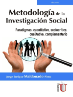 Metodología de la investigación social