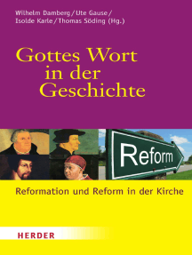 Gottes Wort in der Geschichte: Reformation und Reform in der Kirche