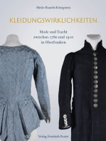 Kleidungswirklichkeiten: Mode und Tracht zwischen 1780 und 1910 in Oberfranken