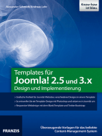 Templates für Joomla! 2.5 und 3.x: Design und Implementierung