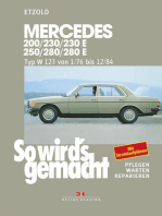 Mercedes 200 / 230 / 230 E / 250 / 280 / 280 E: So wird´s gemacht - Band 56