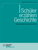 Schüler erzählen Geschichte: Narrative Kompetenz im Geschichtsunterricht