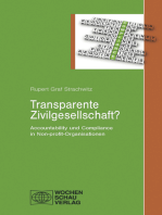 Transparente Zivilgesellschaft?: Accountability und Compliance in Non-profit-Organisationen