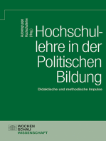 Hochschullehre in der Politischen Bildung: Didaktische und methodische Impulse