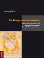 Die Entrepreneurial University: Globales Konzept mit Mehrwert oder bloßes Marketingtool? Eine kolumbianische Case Study