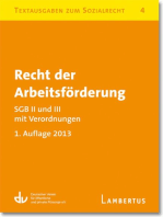 Recht der Arbeitsförderung - SGB II und III mit Verordnungen: Textausgaben zum Sozialrecht - Band 4