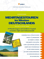 Mehrtagestouren im Westen Deutschlands: 9 Wanderungen mit leichtem Gepäck zwischen Eifel und Schwarzwald