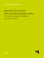 Über die Erkennbarkeit Gottes: Texte zur Philosophie und Theologie. Zweisprachige Ausgabe