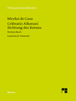 Cribratio Alkorani. Sichtung des Korans. Drittes Buch: Zweisprachige Ausgabe (lateinisch-deutsche Parallelausgabe, Heft 20c)