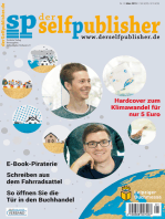 der selfpublisher 13, 1-2019, Heft 13, März 2019: Deutschlands 1. Selfpublishing-Magazin