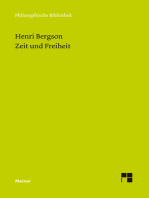 Zeit und Freiheit: Versuch über das dem Bewußtsein unmittelbar Gegebene