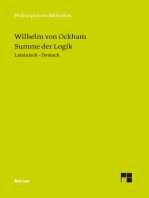 Summe der Logik / Summa logica: Aus Teil 1: Über die Termini. Zweisprachige Ausgabe