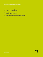 Zur Logik der Kulturwissenschaften. Fünf Studien: Mit einem Anhang: Naturalistische und humanistische Begründung der Kulturphilosophie