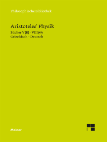 Physik. Vorlesung über Natur. Zweiter Halbband: Bücher V-VIII. Zweisprachige Ausgabe